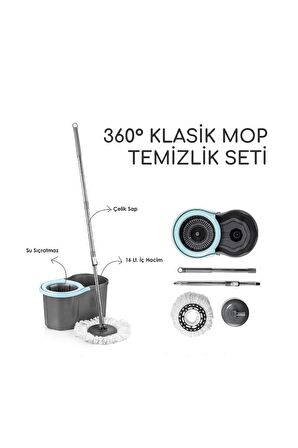 360 Klasik Mop Temizlik Seti