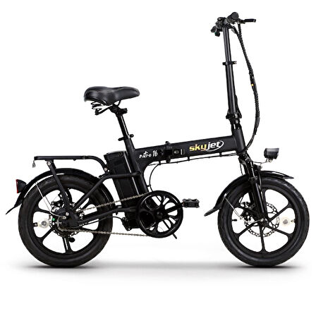 Skyjet Nitro 16 Siyah Elektrikli Bisiklet