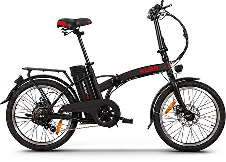 Kuba Speedlight Pro Elektrikli Katlanabilir Bisiklet Siyah