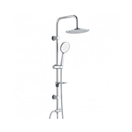 Nsk Duş Seti Tempera Round Krom 2022