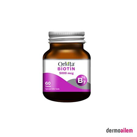 Onvita Biotin 5000 Mcg 60 Tablet