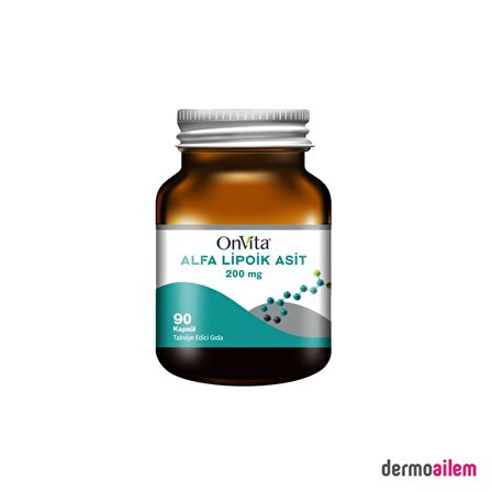 Onvita Alfa Lipoik Asit 200 Mg 90 Kapsül