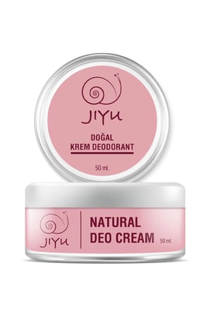 Jiyu Doğal Krem Deodorant Ter Kokusu Önleyici Beyazlatıcı Deokrem Roll-on 50 ml.