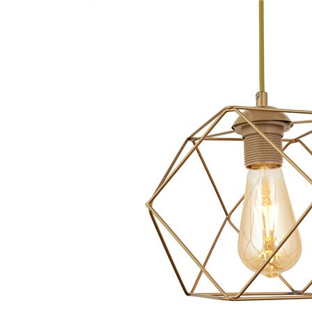 Loris Tekli Eskitme Telli Sarkıt Modern Sarkıt Mutfak Salon Sarkıt Avize 