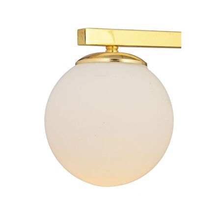 Akkor 3Lü Siyah Gold Modern Oturma Odası Yatak odası Salon Avize 