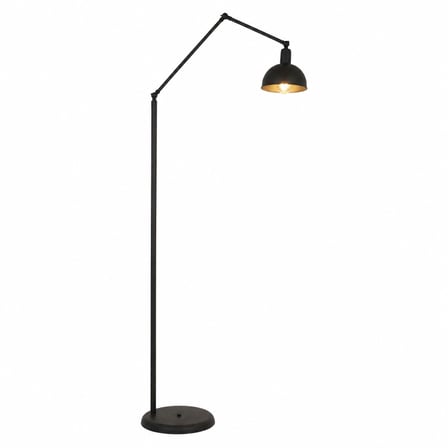 Aksu Siyah Dekoratif Tasarım Modern Retro Metal Lambader