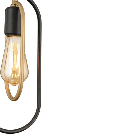 Lotus 3Lü Sıralı Eskitme Modern Sarkıt Mutfak Yatak odası Salon Sarkıt Avize 