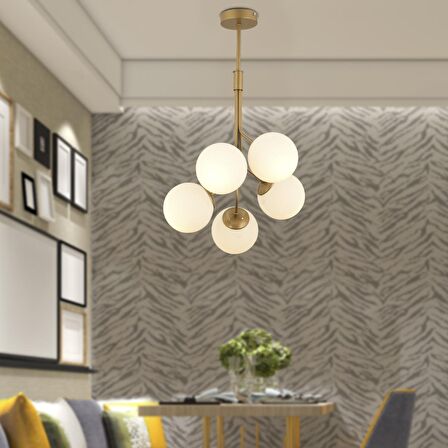 Artel 5Li Eskitme  Modern Sarkıt, Mutfak Yatak odası Salon Avize 