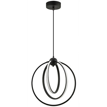 Coper Sarkıt 75 Watt Sarkıt 3 Renkli Ledli Modern Mutfak Banyo Led Salon Sarkıt Avize