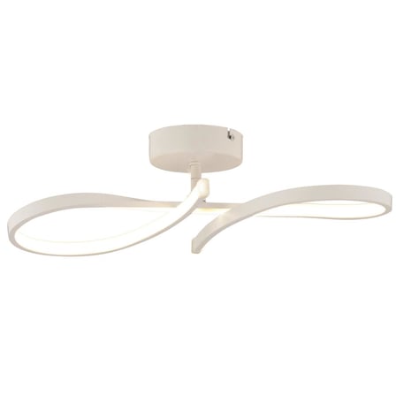Vetto Beyaz 38 Watt Plafonyer 3 Renkli Ledli Modern Mutfak Banyo Led Salon Sarkıt Avize
