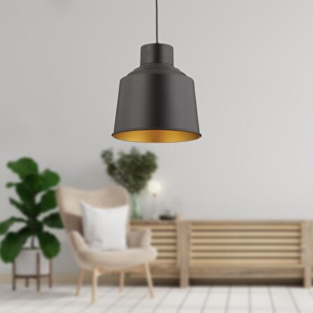 Moena Siyah Modern Tekli Mutfak Cafe,Restoran için Uygun Retro Genç Odası Avize