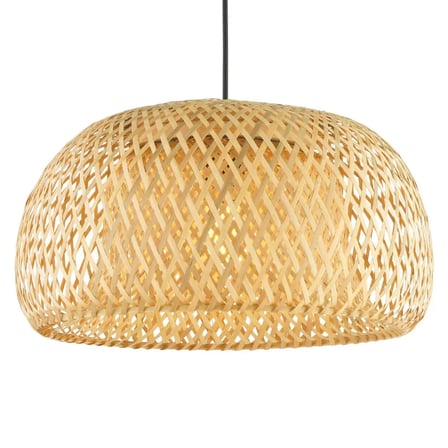 Briella Tekli Rattan Modern Tasarım Oturma Odası Avize