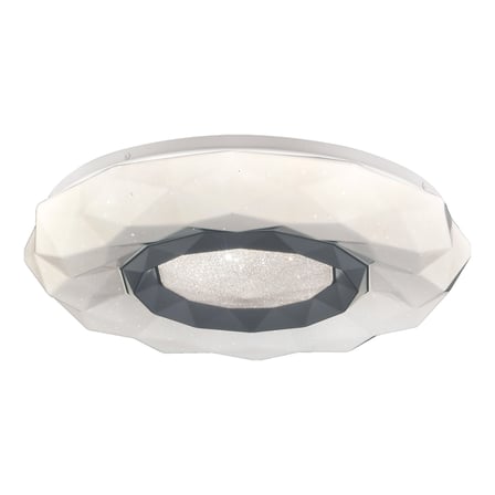 Paris Tekli Beyaz 3 Renkli 37 Watt Ledli Modern Oturma Odası, Koridor, Salon Led Avize 40 cm