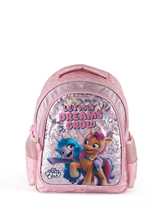 Pembe Kız Çocuk Sırt Çantası MY LITTLE PONY DREAMS GROW OKUL ÇAN