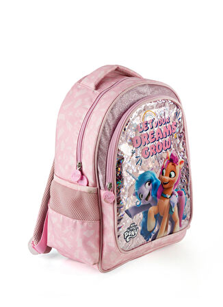 Pembe Kız Çocuk Sırt Çantası MY LITTLE PONY DREAMS GROW OKUL ÇAN