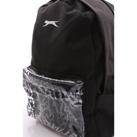 Slazenger Okul Çantası Siyah Pvc Detaylı Erkek Çocuk