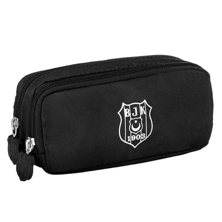 Beşiktaş 2 Bölmeli Logo Baskılı  Kalemlik (24337)