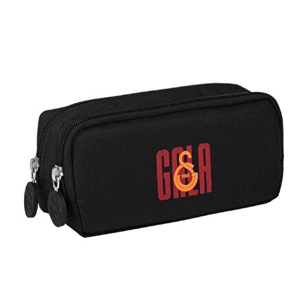 Galatasaray 2 Bölmeli Logo Baskılı Kalemlik Siyah (24506)
