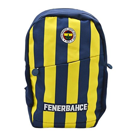 Me Çanta 3 Bölmeli Fenerbahçe Çubuklu Forma Desenli Okul Sırt Çantası 24756