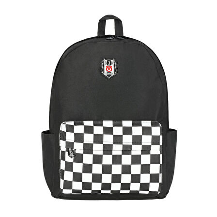 Beşiktaş Dama Cep Desenli Sırt Çantası 25305