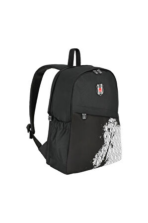 Me Sırt Çantası Beşiktaş Gümüş Logo Detaylı 25336