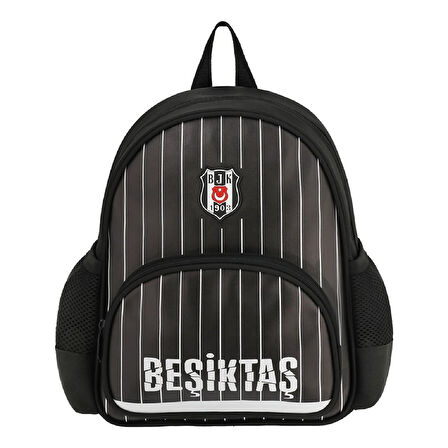 Beşiktaş 2 Bölmeli İnce Çubuklu Suni Deri Anaokulu Okul Sırt Çantası (25353)