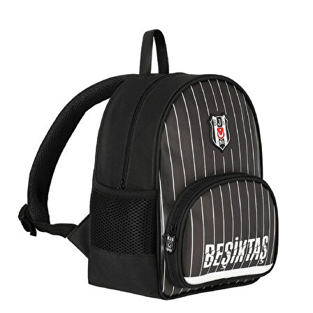 Beşiktaş 2 Bölmeli İnce Çubuklu Suni Deri Anaokulu Okul Sırt Çantası (25353)