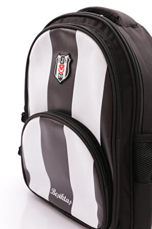  Beşiktaş Me Team Çubuklu Suni Deri Okul Çantası
