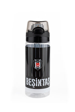 Me Matara Plastik Beşiktaş İnce Çubuk Desenli 500 ML 25371