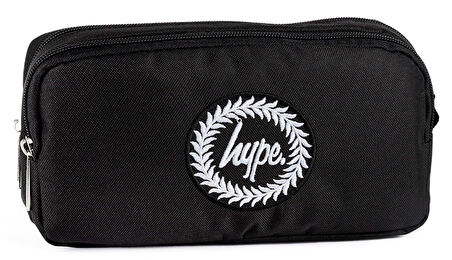 Hype Siyah Naıkşlı Kalem Çantası - İki Bölmeli