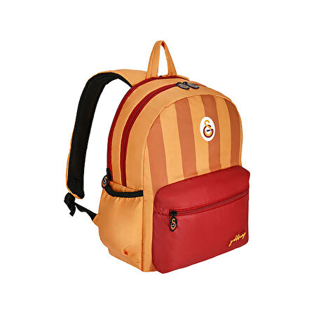 Galatasaray Sarı Çubuklu Paraşüt Kumaş Sırt Çantası 25513