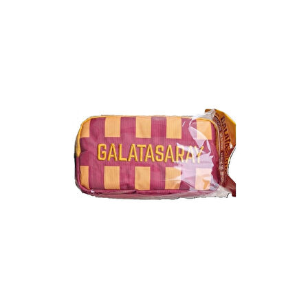 ME 25542 GALATASARAY SARI KIRMIZI ÇUBUKLU KALEM ÇANTASI