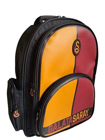 Galatasaray Orjinal Lisanslı Parçalı Suni Deri Okul Çantası Sırt çantası 25552