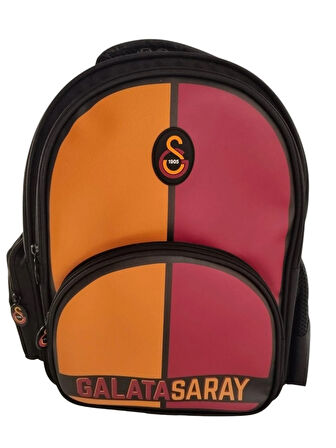 Galatasaray Orjinal Lisanslı Parçalı Suni Deri Okul Çantası Sırt çantası 25552