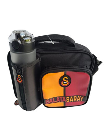 Galatasaray Orjinal Lisanslı Parçalı Suni Deri Beslenme Çantası 25554