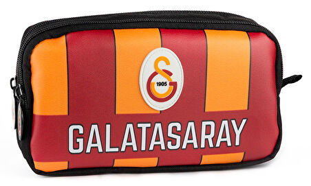 GALATASARAY ÇUBUKLU SUNİ DERİ KALEM ÇANTASI