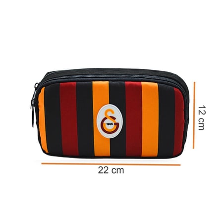 Galatasaray 2 Bölmeli Çucuklu Desenli Kalemlik (25569)