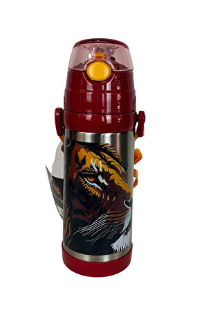 GALATASARAY  NEON ÇELİK MATARA