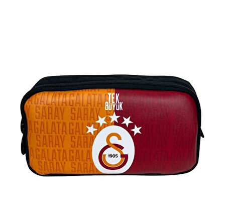 Galatasaray Tek Büyük Beş Yıldız Kalem Çantası Ref:25686 Orjinal