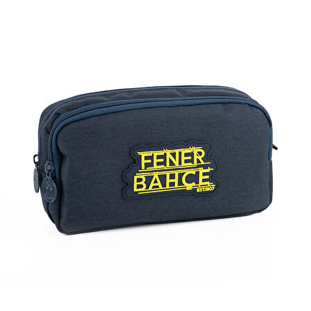 Fenerbahçe Sarı Rubber Detaylı Lacivert Kalem Çantası 25738