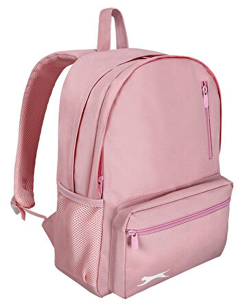 Slazenger Dört Bölmeli Pembe Okul Günlük Seyahat Sırt Çantası