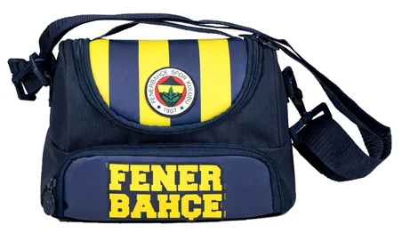 Fenerbahçe Lisanslı Erkek Çocuk Fenerbahçe Yazılı (Mavi - Sarı) Okul Beslenme Çantası - 70015
