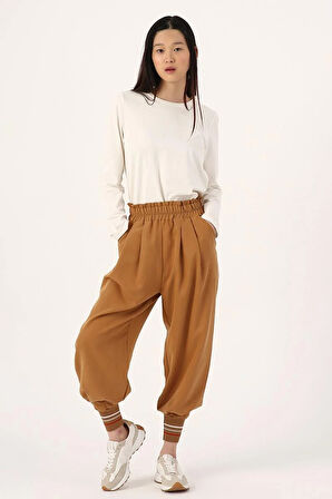 Sütlü Kahve-Rahat Kalıp Pantolon