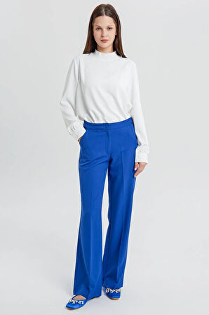 Saks-Cepli Bol Paça Pantolon