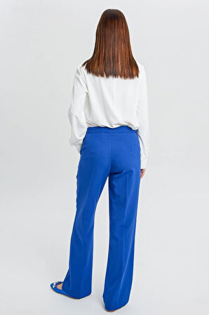Saks-Cepli Bol Paça Pantolon