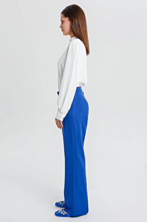 Saks-Cepli Bol Paça Pantolon