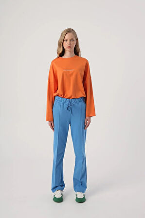 Saks-Cepli Eşofman Altı