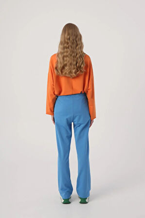 Saks-Cepli Eşofman Altı