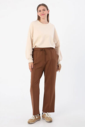 Kahve-Büyük Beden Eşofman Altı