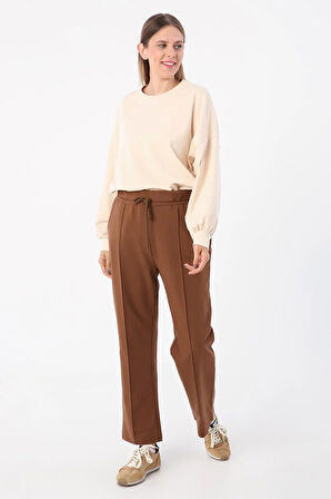 Kahve-Büyük Beden Eşofman Altı